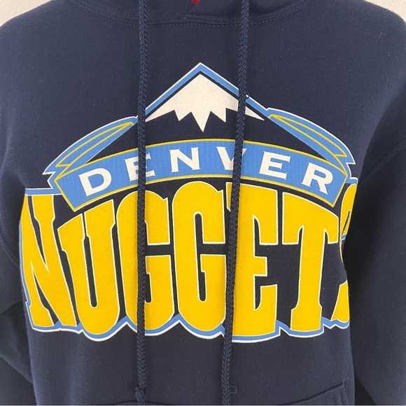 Denver Nuggets Hoodie Navy Size Small - Picture 4 of 8
